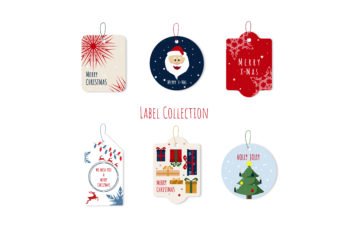 Christmas Vector Labels