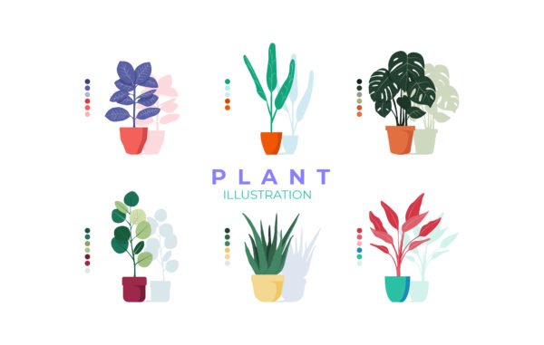 Free Vector Plants Illustrations