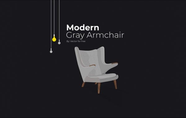 Modern Chair Illustration