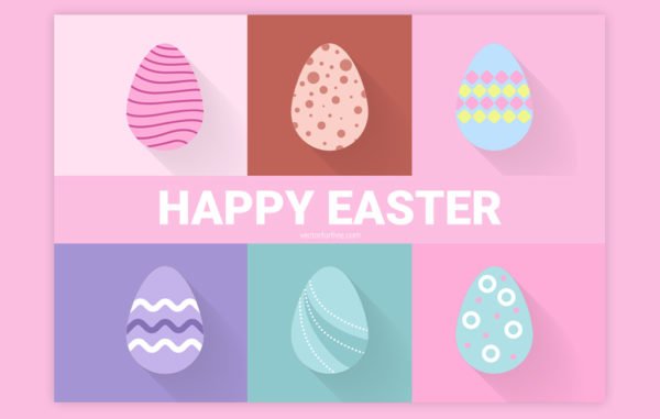 Decorated Easter Egg Illustration