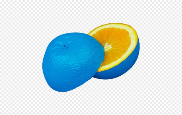 Blue Orange Citrus PNG