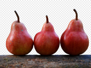 Pears on wood PNG