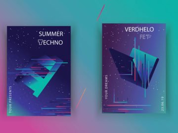 Techno Poster