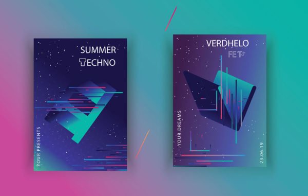 Techno Poster