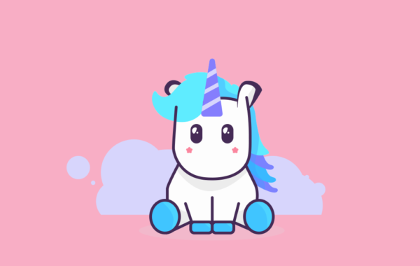 Little Unicorn Vector Free Download