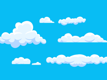 Sky Cloud Vector Free Illustration