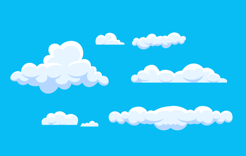 Types Of Clouds Vector Vector For Free