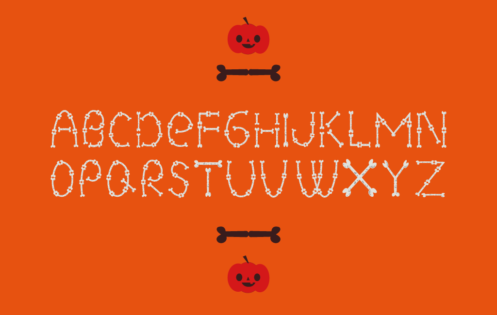 halloween-font-vector-vector-for-free