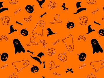 Halloween Seamless Pattern Free Download