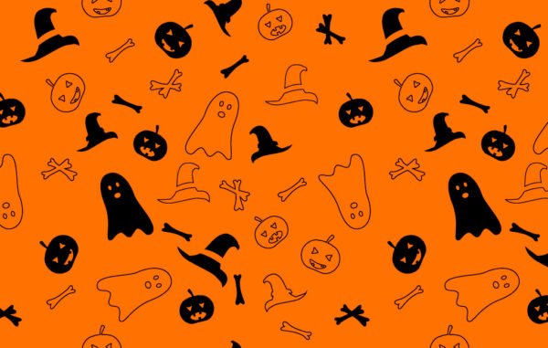 Halloween Seamless Pattern - Vector For Free