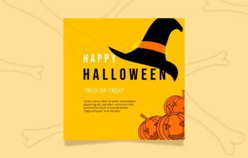Happy Halloween Social Media Template Free Download