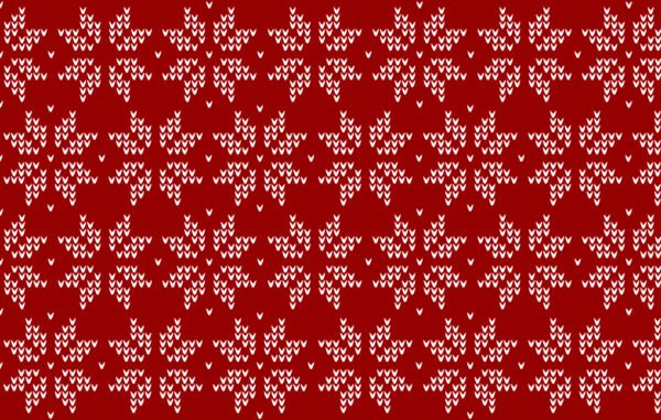 Christmas seamless pattern snowflake Free Download