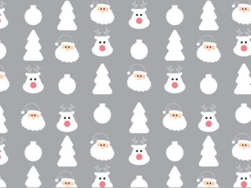 Christmas Santa Seamless Pattern Free Download