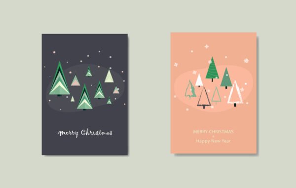 Christmas and New Year Greeting Cards Free Download