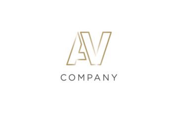 AV Golden Logo Free Download