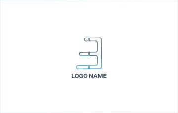 E Letter Logo Design Free Download