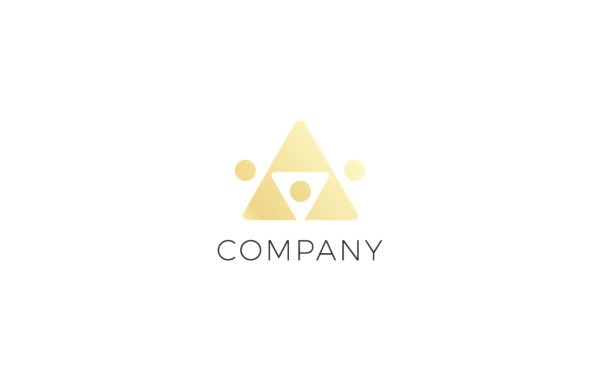 Golden Triangle Logo Design Free Download