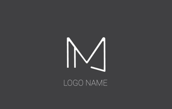 M Letter Logo Design Free Download