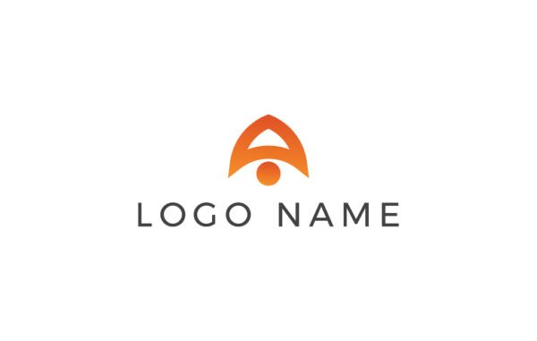 Orange Letter Logo Design Free Download