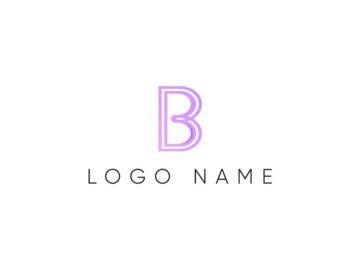 Outline Letter Logo Design Free Download
