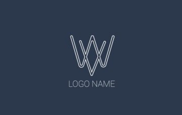 W Logo Design Free Download