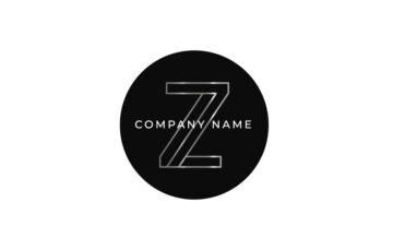 Z Silver Letter Logo Design Free Download