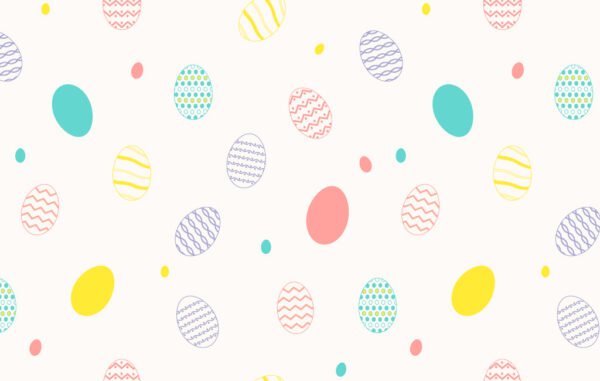 Easter Eggs Seamless Pattern Free Download