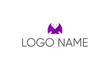 Purple Penguin Logo Free Download