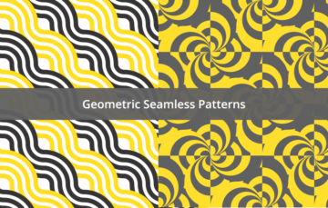 Two Geometric Seamless Patterns Free Download