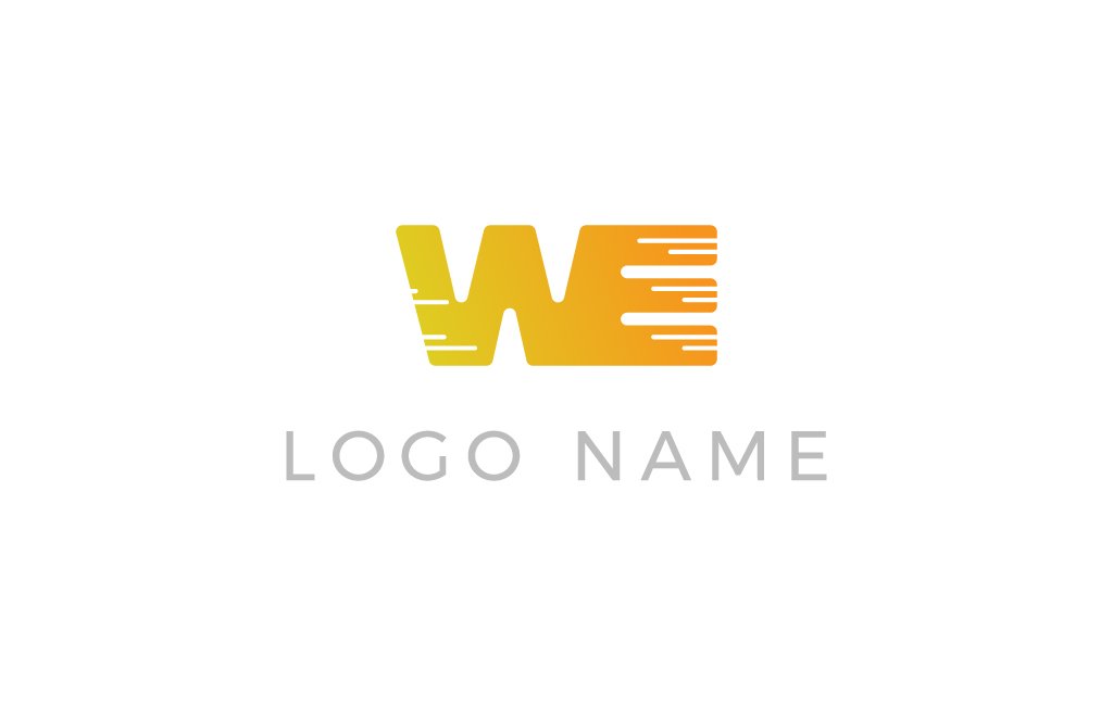 WE logo design