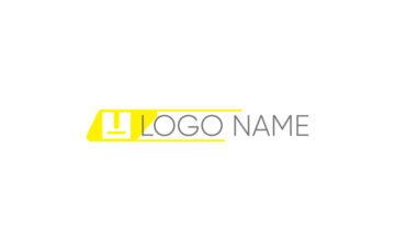 Yellow Isometric Logo Free Download