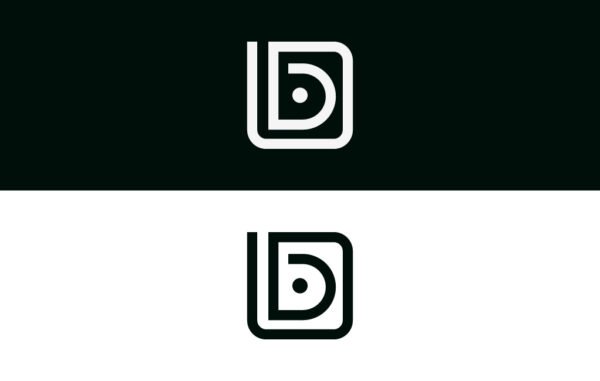 D Geometric Logo Free Download