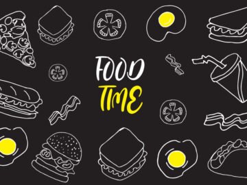Food Time Background Free Download