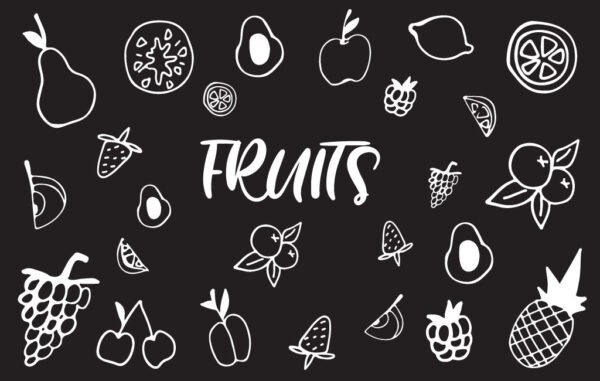 Vector Background Fruits Free Download